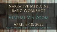 Narrative Medicine Spring Virtual Workshop Banner Image